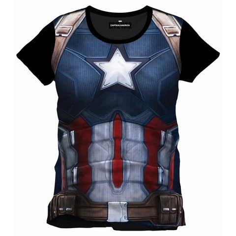 Captain America Cosplay Top